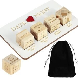 Elevate Date Night: Fun Wooden Dice for Couples